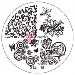 Matrita de Unghii din metal rotunda 5,6cm STZ 19